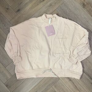 NWT Nap Loungewear Oversized Mock Neck Sweater
